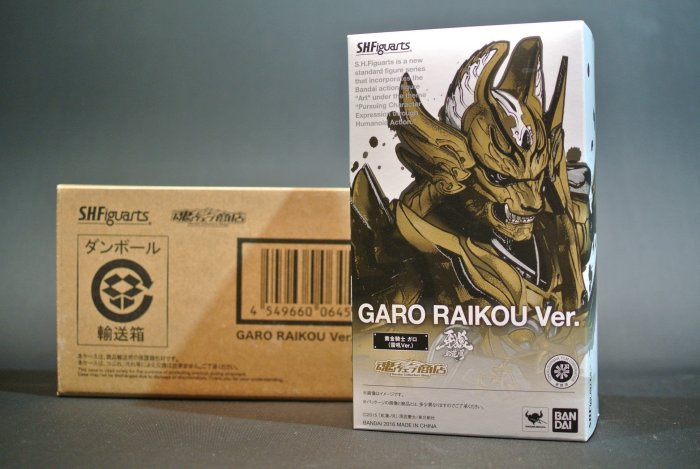 (參號倉庫) 現貨 魂商店 限定 S.H.Figuarts SHF 黃金騎士 紅蓮之月 牙狼 GARO 雷吼版