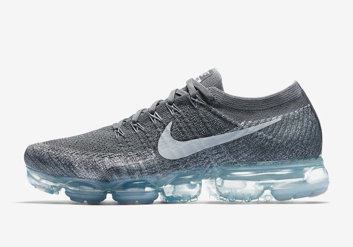 NIKE AIR VAPORMAX FLYKNIT 深灰色淺灰色冰塊鞋GD著全新公司貨849558