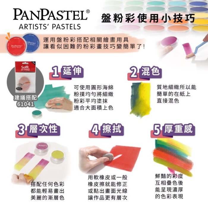 『ART小舖』 美國PanPastel 超柔軟藝術家粉彩餅收納托盤20格 #35020