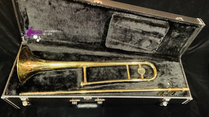 【現代樂器】已售出！25折託售！中古 二手 Cadeson Trombone 伸縮喇叭 長號 台灣製