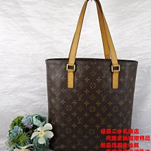 ☆優買二手名牌店☆ LV 原花 肩背包 購物包 托特包 便當包 M51170 大 水桶包 圓桶包