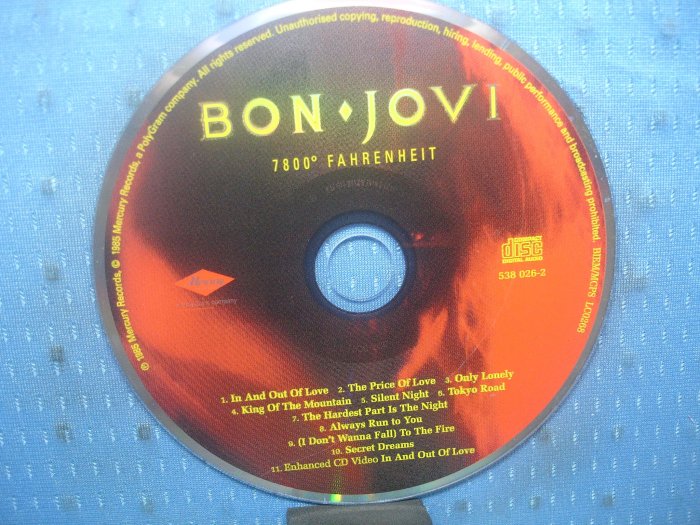 [無殼光碟]CK BON JOVI 7800 FAHRENHEIT