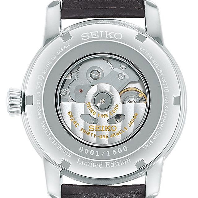 SEIKO PRESAGE SARD019 SPB395J1 精工錶 機械錶 40mm 漆 棕色面盤 牛皮錶帶