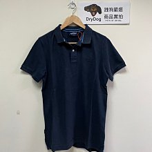 跩狗嚴選 極度乾燥 Superdry Polo衫 polo 印度製 短袖 純棉重磅 網眼 仿舊加工破壞復古 深藍 極深藍