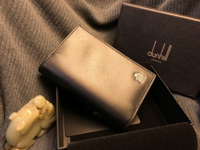 Dunhill 加厚版 名片夾, 全新品, AD 字logo