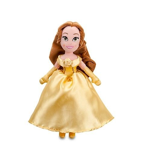 美國代購迪士尼5公主系列迷你可愛手抱娃娃／布偶