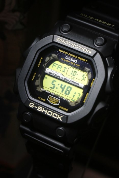 【金台鐘錶】CASIO卡西歐G-SHOCK 日本神話七福神 (大黑天) 財富之神 (限量品) GX-56SLG-1