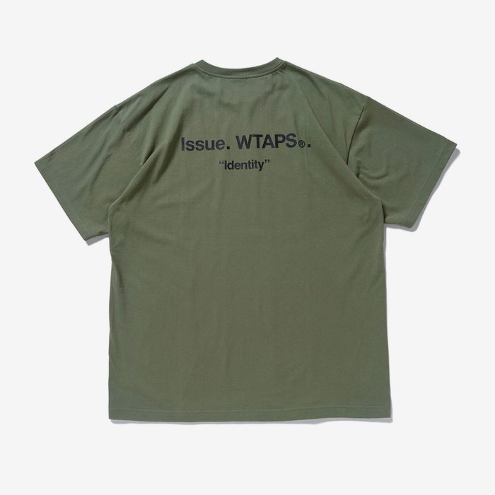 日貨代購CITY】2022SS WTAPS IDENTITY SS COTTON 目錄隱藏款背後LOGO