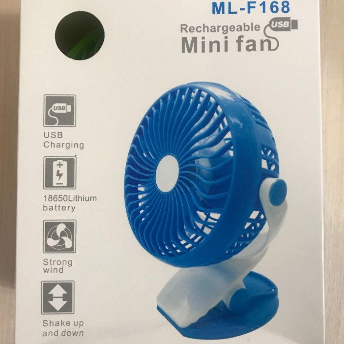 迷你風扇  mini fan usb 可夾式