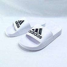 ADIDAS ADILETTE SHOWER 男女款拖鞋 運動拖鞋 GZ3775 白【iSport愛運動】