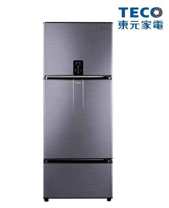 TECO 東元 610L 1級 變頻 3門 電冰箱 R6181VXHS $28500