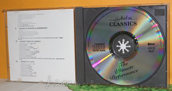 Hooked On Classics-the ultimate performance,1989,無IFPI,K-tel