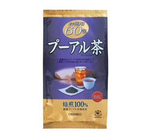 【現貨不用等】日本ORIHIRO德用 薑黃茶 普洱茶 番石榴茶 魚腥草茶 每袋60入