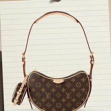 LV M46828 新款 LV Remix Croissant MM 可頌包 老花 現貨