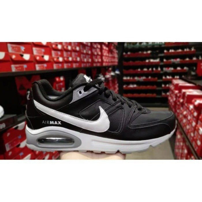 【正品】Nike Air Max Command 氣墊 慢跑鞋 皮革 749760-010