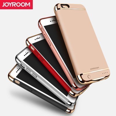 **最殺小舖**Joyroom 蘋果 6s/7 Plus 超薄 i6s 背蓋電池 背夾式 i7 行動電源 充電手機殼