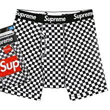 【日貨代購CITY】SUPREME HANES BOXER BRIEFS CHECKERED 內褲 單件 棋盤格