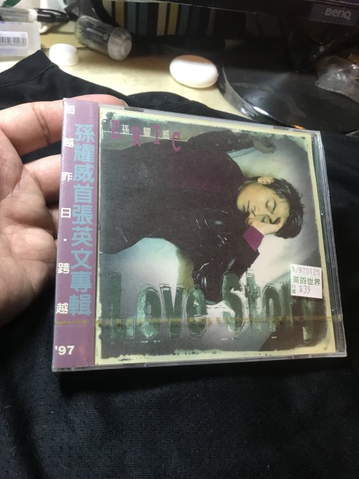 全新未拆封CD 孫耀威 LOVE Story 首張英文專輯