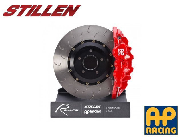 【Power Parts】STILLEN AP 前六活塞卡鉗組(紅-劃J碟) BMW M3 E92 2008-2013