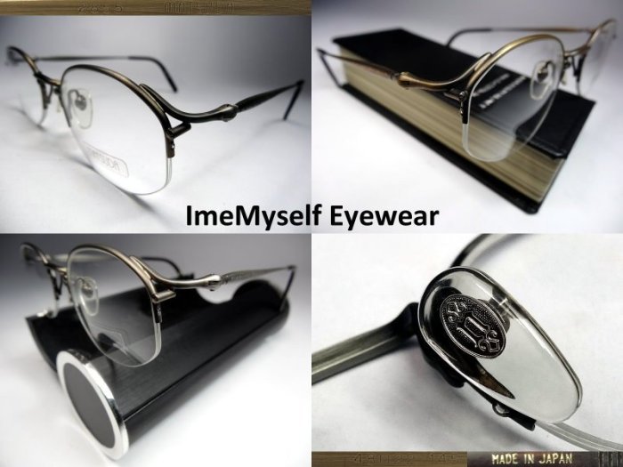 ImeMyself Eyewear Matsuda 2855 semi-rim frame CP ratio Ebay