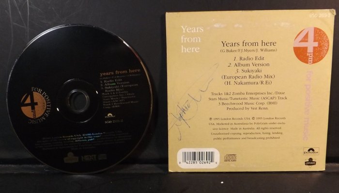 CD for positive music-Years from here~10HJ21C05~