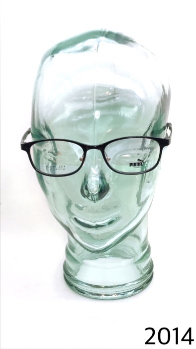 【本閣】PUMA 2014韓國塑鋼光學方框眼鏡 男女小框黑色大臉超輕 超越TR90無感 高度數可有鼻墊 change