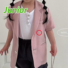 JS~JL ♥外套(PINK) SAINT DOLL-2 24夏季 SDA240501-010『韓爸有衣正韓國童裝』~預購