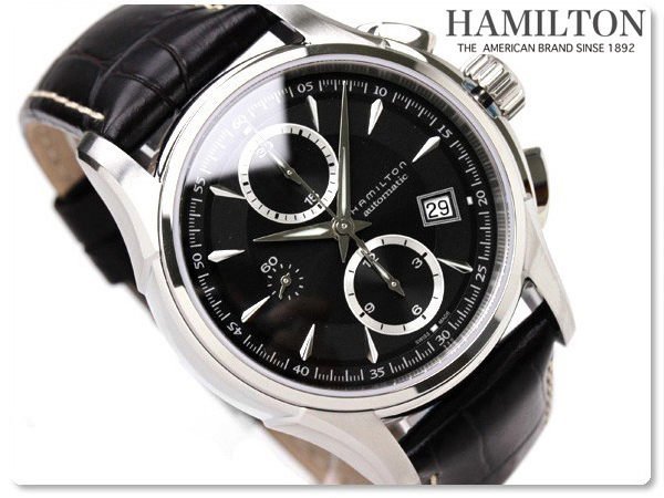 HAMILTON 漢米頓 手錶 JazzMaster Auto Chrono 男錶 中性錶 機械錶 瑞士製 H32616533