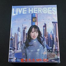 [藍光先生BD] 水樹奈奈 2023 LIVE HEROES 埼玉競技場 四碟版 NANA MIZUKI