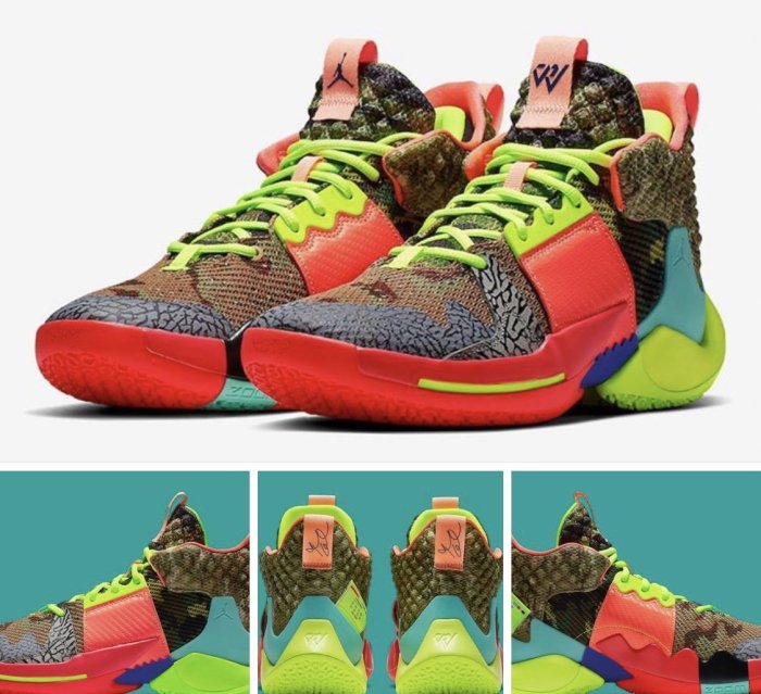 US11全新 Jordan Why Not Zer0.2 All-Star CI6875-300八次入選全明星威少戰靴