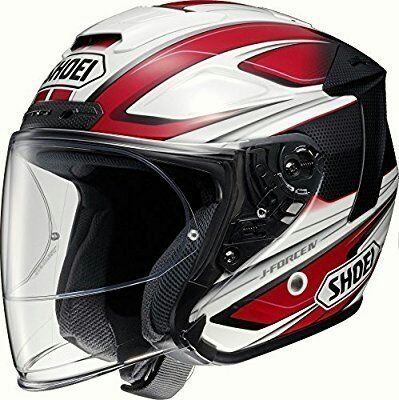 全新現貨可分期SHOEI J-force 4 BRILLER TC-1(RED/WHITE) 3/4彩繪安全帽