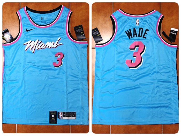 Dwyane Wade NBA Nike 熱火城市球衣 SW City Vice 南灣