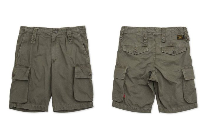 17SS Wtaps Jungle Shorts England Cotton Coad 水洗口袋短褲工作褲春