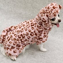 貝果貝果 日本 pet paradise 可愛 粉紅豹紋 造型變身裝 [D5471]