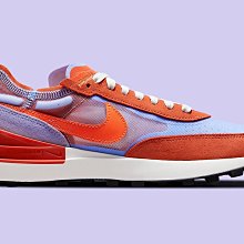 南 2021 6月 NIKE WAFFLE ONE 女 運動鞋 Dc2533-800 小 SACAI 復古休閒 藍紫橘色