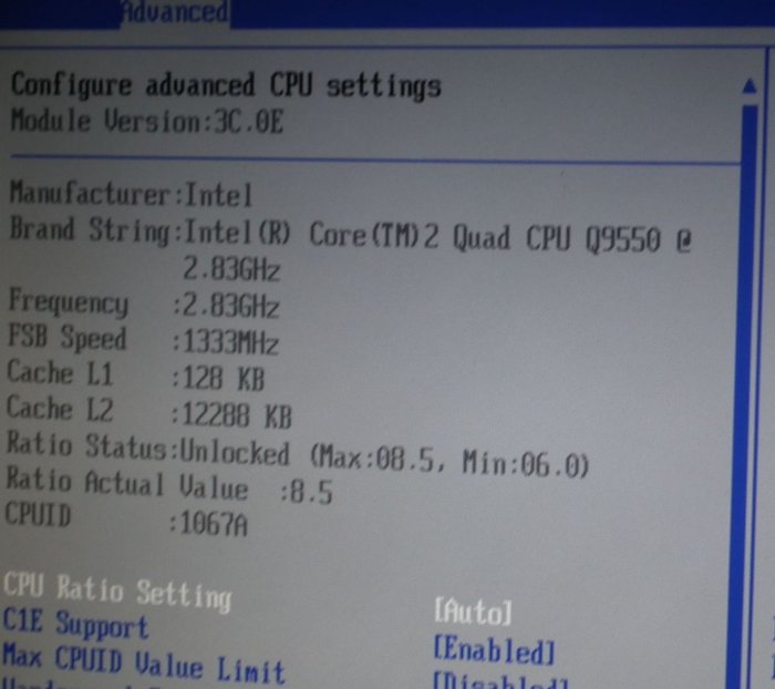 暇疵 四核心Q9550 Core 2 Quad 2.83ghz lga775 cpu正式版SLB8V 4核心DUO