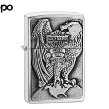 【寧寧精品小舖*台中ZIPPO打火機30年專賣店】ZIPPO 傲視地球之鷹 哈雷機車重機款打火機 終身保固*4290-4