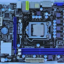 ~ 駿朋電腦 ~ ASROCK華擎 H71M-DG3 1155主機板 含G1620cpu 附風扇 $700