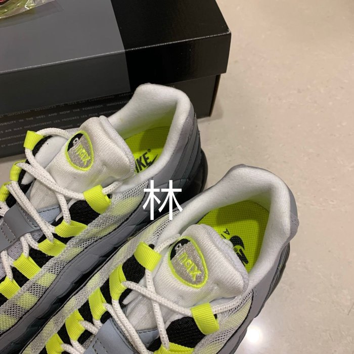 全新 Nike Air Max 95 OG Neon Yellow 螢光綠 灰黑綠 漸層 2020版本 木村拓哉