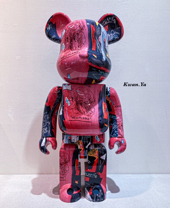 BE@RBRICK Andy Warhol JEAN-MICHEL BASQUIAT 1000％ 巴斯奇亞 安迪沃荷