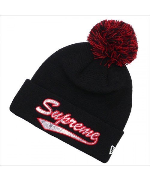 【日貨代購CITY】2017AW Supreme New Era Snake Script Beanie 毛帽 現貨