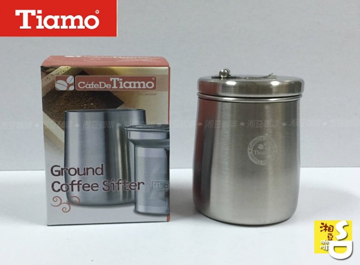 ~湘豆咖啡~ 附發票 TIAMO #304 不銹鋼篩粉器 / 篩粉器 / 聞香杯 / 接粉器 / 細粉過濾器