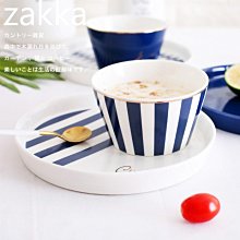 創意zakka-愛情海藍金陶瓷碗(2款可挑)--沙拉碗 早餐碗 創意餐具 zakka雜貨 開店用品 婚禮小物 幸福朵朵