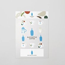 【日貨代購CITY】BLUE BOTTLE COFFEE 藍瓶 咖啡 透明 限定 咖啡杯 馬克杯 貼紙 現貨