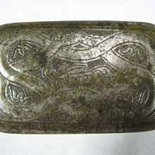 [銀九藝] 銅器銅雕 早期銅鍍銀香菸盒 雪茄盒 菸草盒 置物盒