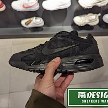 南🔥2024 2月 NIKE Air Max Solo 氣墊 皮革 網布 緩震 運動 女款 全黑 FN0784-004