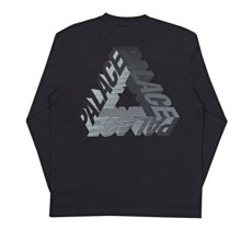 【日貨代購CITY】2017AW PALACE P-3D LONGSLEEVE 大學TEE 黑/白/水藍 現貨