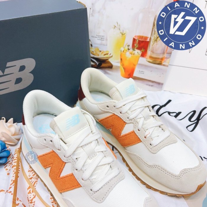 帝安諾-實體店面 NEW BALANCE 237 NB237 休閒鞋 運動鞋 麂皮 B楦 海鹽橘子 WS237BA