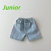 JS~JL ♥褲子(愛心) DAILY BEBE-2 24夏季 DBE240430-033『韓爸有衣正韓國童裝』~預購