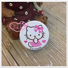 ♥小花花日本精品♥Hello Kitty  攜帶方便 好收納 30g乳液盒 小物盒 連接盒 白色側姿57004204